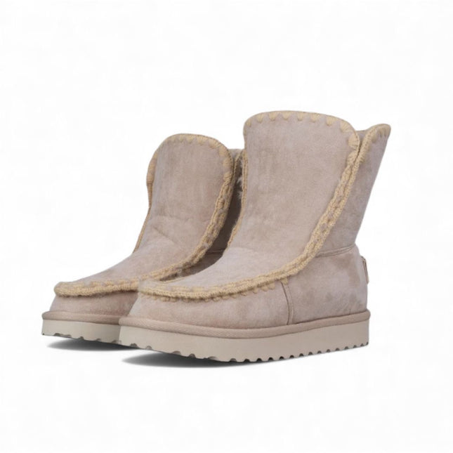 STIVALE ICON MEDIUM CON PELLICCIA DONNA