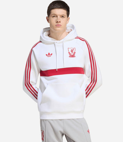 TUTA ADIDAS ORIGINALS FELPATA CON CAPPUCCIO X LIVERPOOL FC TIRO 26/27 UOMO
