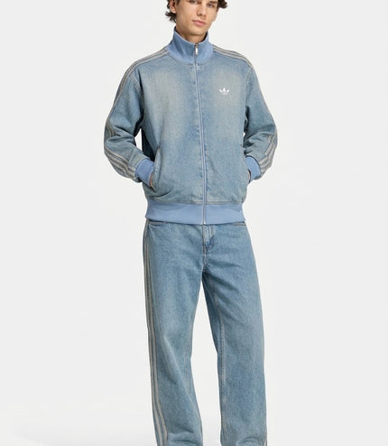 TUTA ADIDAS ORIGINALS FIREBIRD ADICOLOR IN DENIM UOMO