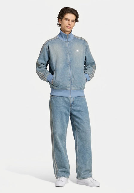 TUTA ADIDAS ORIGINALS FIREBIRD ADICOLOR IN DENIM UOMO