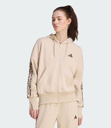 TUTA ADIDAS SEASONAL ESSENTIALS ANIMAL PRINT 3-STRIPES DONNA