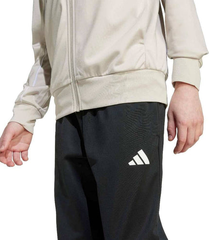 TUTA ADIDAS SWEATPANTS SET WITH JACKET ALUMINUM  BABY