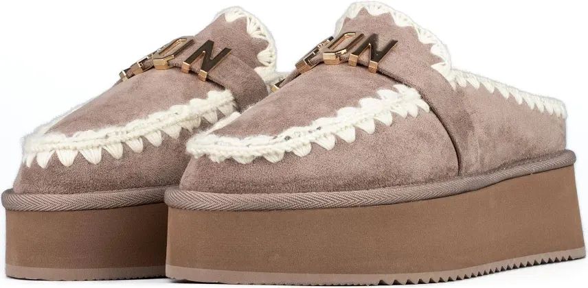 CIABBATTA ICON CON PELLICCIA DONNA