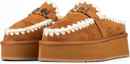 CIABBATTA ICON CON PELLICCIA DONNA