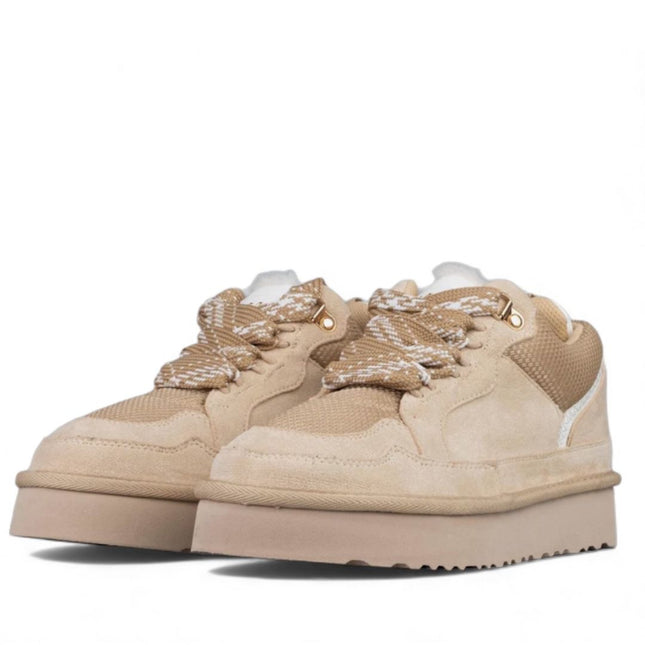 SNEAKERS ICON CON PELLICCIA DONNA