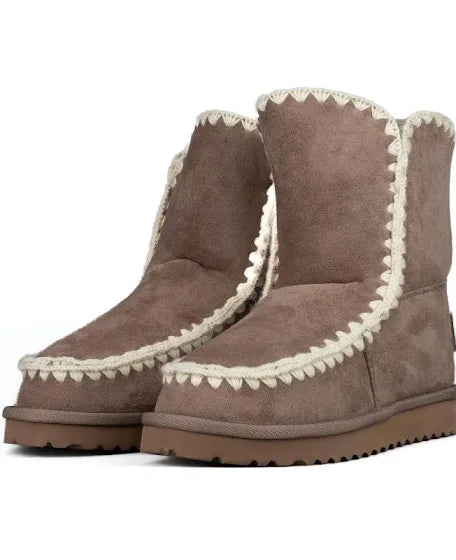 STIVALE ICON MEDIUM CON PELLICCIA DONNA