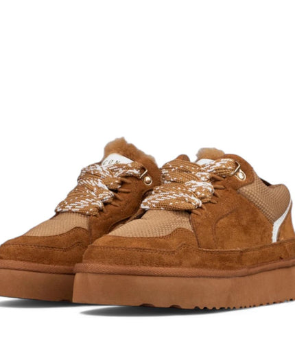 SNEAKERS ICON CON PELLICCIA DONNA