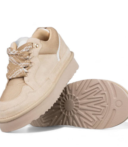 SNEAKERS ICON CON PELLICCIA DONNA