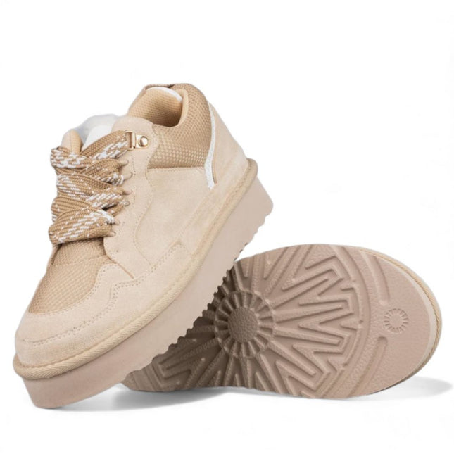 SNEAKERS ICON CON PELLICCIA DONNA