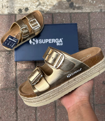 CIABATTE SUPERGA PLATFORM DONNA