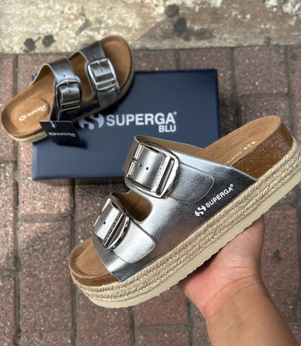 CIABATTE SUPERGA PLATFORM DONNA