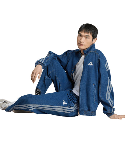 TUTA ADIDAS IN DENIM STADIUM UOMO