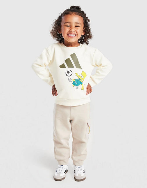 TUTA ADIDAS BROWN THE SIMPSON KIDS