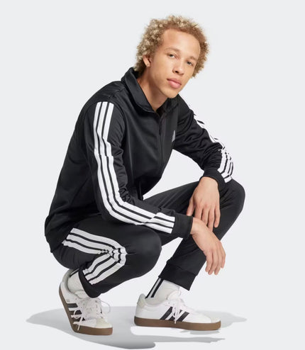 TUTA ADIDAS BASIC 3-STRIPES TRICOT TRACK SUIT UOMO