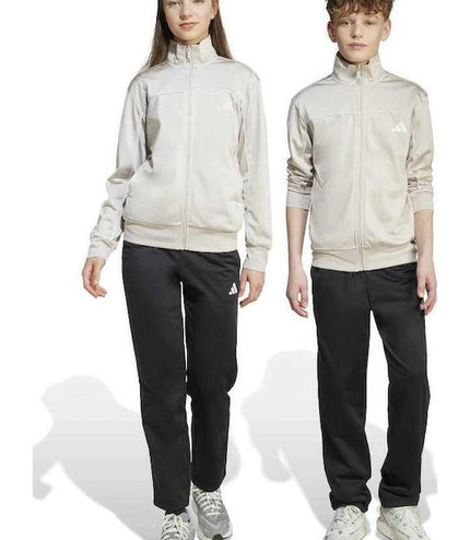 TUTA ADIDAS SWEATPANTS SET WITH JACKET ALUMINUM  BABY