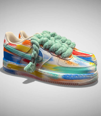 SNEAKERS NIKE AIR FORCE 1 "ROPE LACES COLOR" CUSTOM