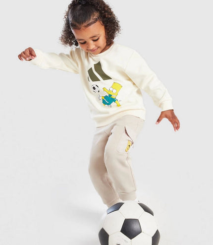 TUTA ADIDAS BROWN THE SIMPSON KIDS