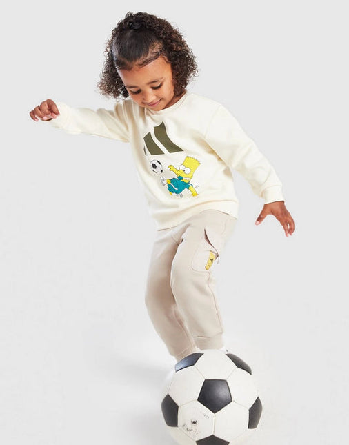 TUTA ADIDAS BROWN THE SIMPSON KIDS