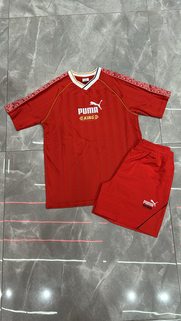 COMPLETINO PUMA KING RELAXED FOTBALL JERSEY UOMO