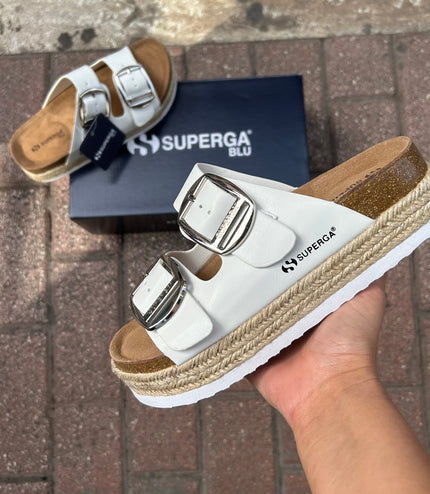 CIABATTE SUPERGA PLATFORM DONNA