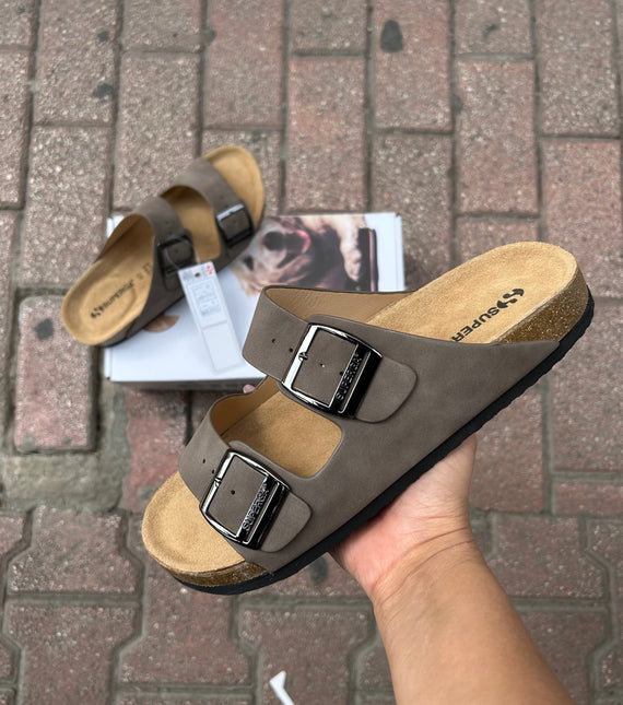 CIABATTE NABUK SUPERGA UOMO