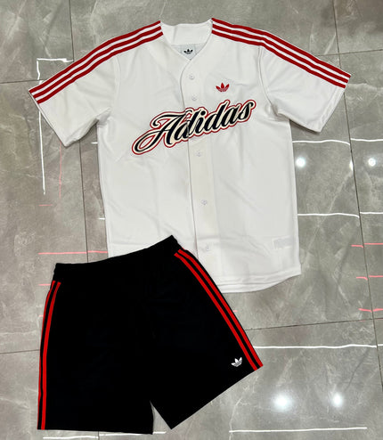 COMPLETINO ADIDAS ORIGINALS SUMMER LEAGUE VARSITY BASEBALL UOMO