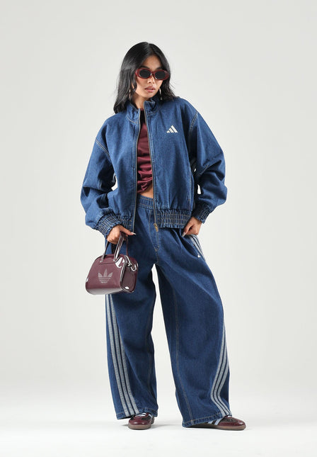TUTA ADIDAS PERFORMANCE STADIUM WASHED IN DENIM DONNA