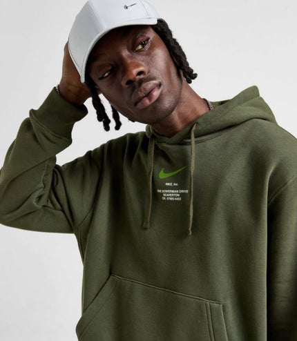 TUTA NIKE SWOOSH HOODIE KHAKI GREEN