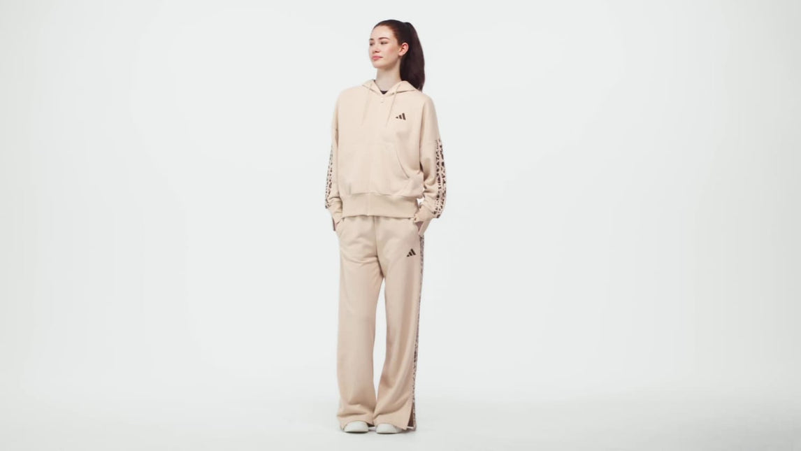 TUTA ADIDAS SEASONAL ESSENTIALS ANIMAL PRINT 3-STRIPES DONNA
