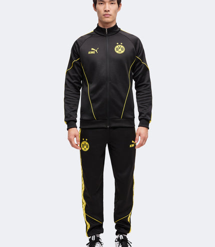 TUTA PUMA BORUSSIA DORTMUND KING FULL-ZIP ANTHEM JACKET MEN UOMO