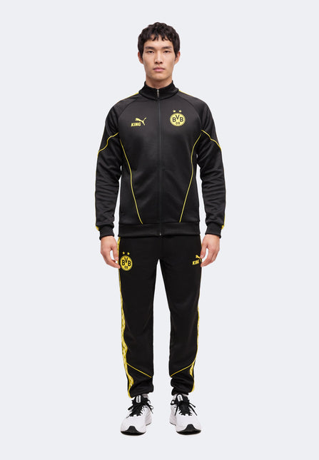 TUTA PUMA BORUSSIA DORTMUND KING FULL-ZIP ANTHEM JACKET MEN UOMO