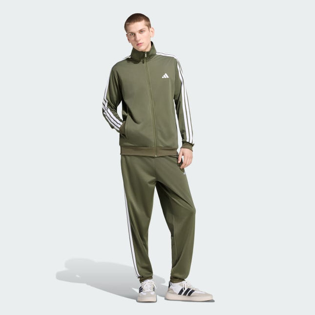 TUTA ADIDAS BASIC 3-STRIPES TRICOT TRACK SUIT UOMO