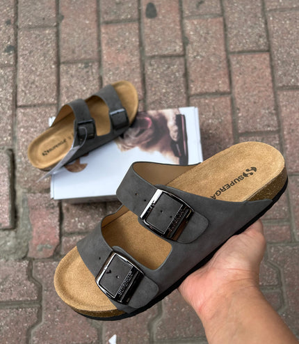 CIABATTE NABUK SUPERGA UOMO