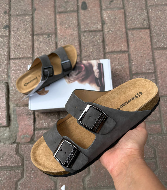 CIABATTE NABUK SUPERGA UOMO