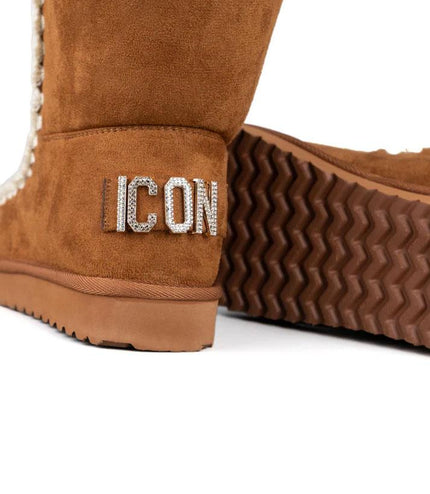 STIVALE ICON MEDIUM CON PELLICCIA DONNA