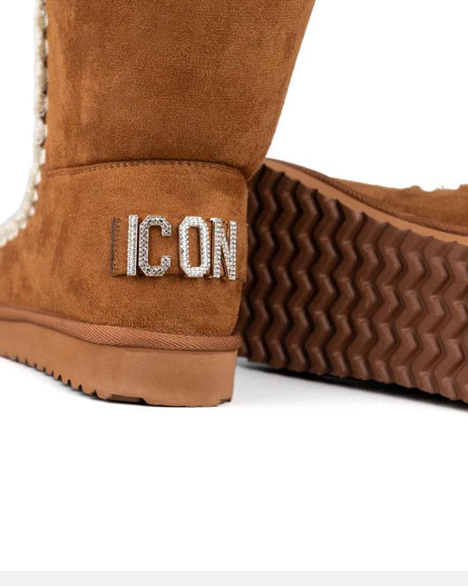 STIVALE ICON MEDIUM CON PELLICCIA DONNA