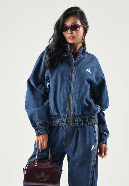 TUTA ADIDAS PERFORMANCE STADIUM WASHED IN DENIM DONNA