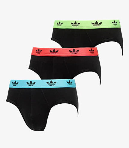 SET 3PK SLIP IN COTONE MULTICOLOR ADIDAS UOMO