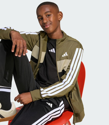 TUTA ADIDAS SEASONAL ESSENTIALS TIBERIO 3-STRIPES TRICOT BABY