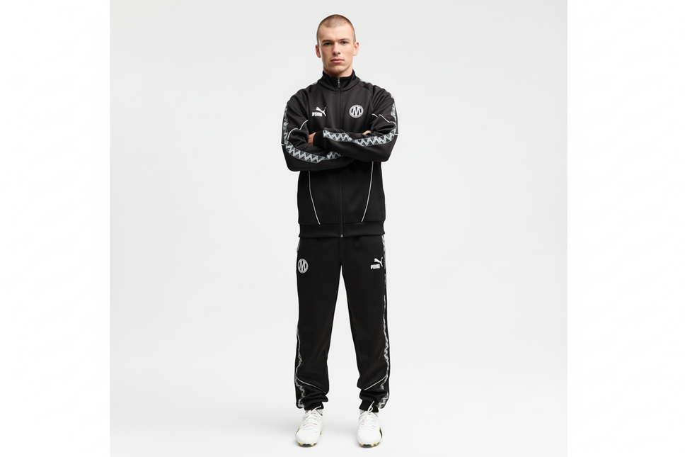TUTA PUMA OLYMPIQUE DE MARSEILLE KING ANTHEM UOMO