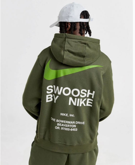 TUTA NIKE SWOOSH HOODIE KHAKI GREEN
