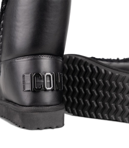 STIVALE ICON IN ECO-PELLE ALTO CON PELLICCIA DONNA