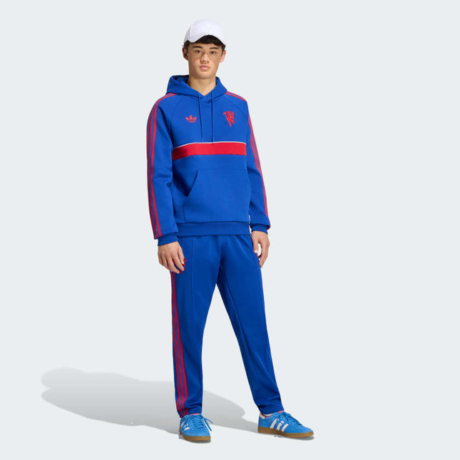 TUTA ADIDAS ORIGINALS FELPATA CON CAPPUCCIO X MANCHESTER UNITED HOODIW UOMO