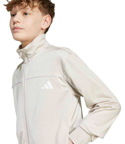 TUTA ADIDAS SWEATPANTS SET WITH JACKET ALUMINUM  BABY