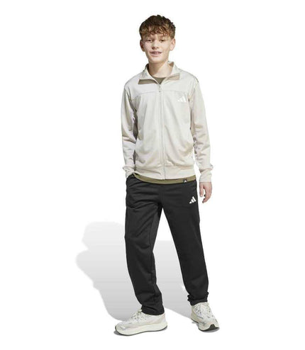 TUTA ADIDAS SWEATPANTS SET WITH JACKET ALUMINUM  BABY