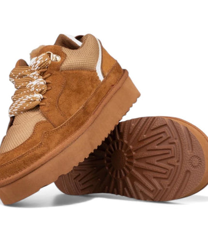 SNEAKERS ICON CON PELLICCIA DONNA