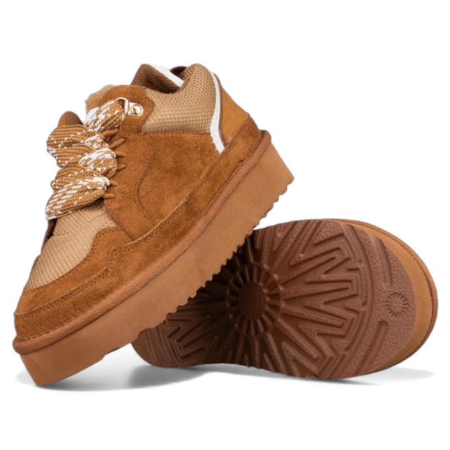 SNEAKERS ICON CON PELLICCIA DONNA