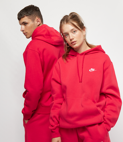 TUTA NIKE CLUB FLEECE CON CAPPUCCIO UOMO