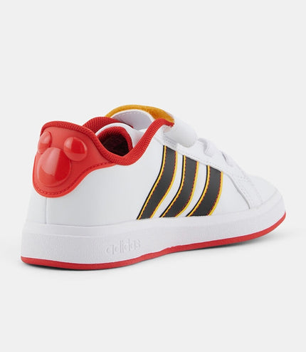 Sneakers adidas grand court mickey EL K Bianca/Rossa