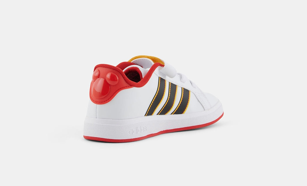 Sneakers adidas grand court mickey EL K Bianca/Rossa